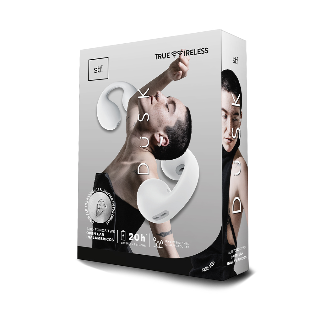 Audífonos Inalámbricos TWS Dusk Stf Color Blanco 