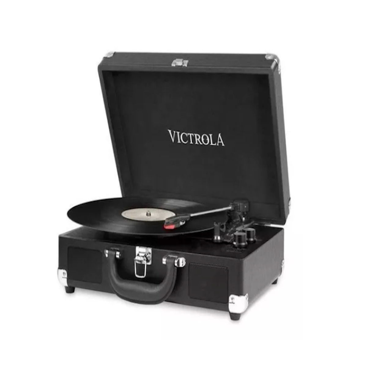 Victrola Portafolio Tocadiscos De Acetato Vintage Estilo Alta Calidad