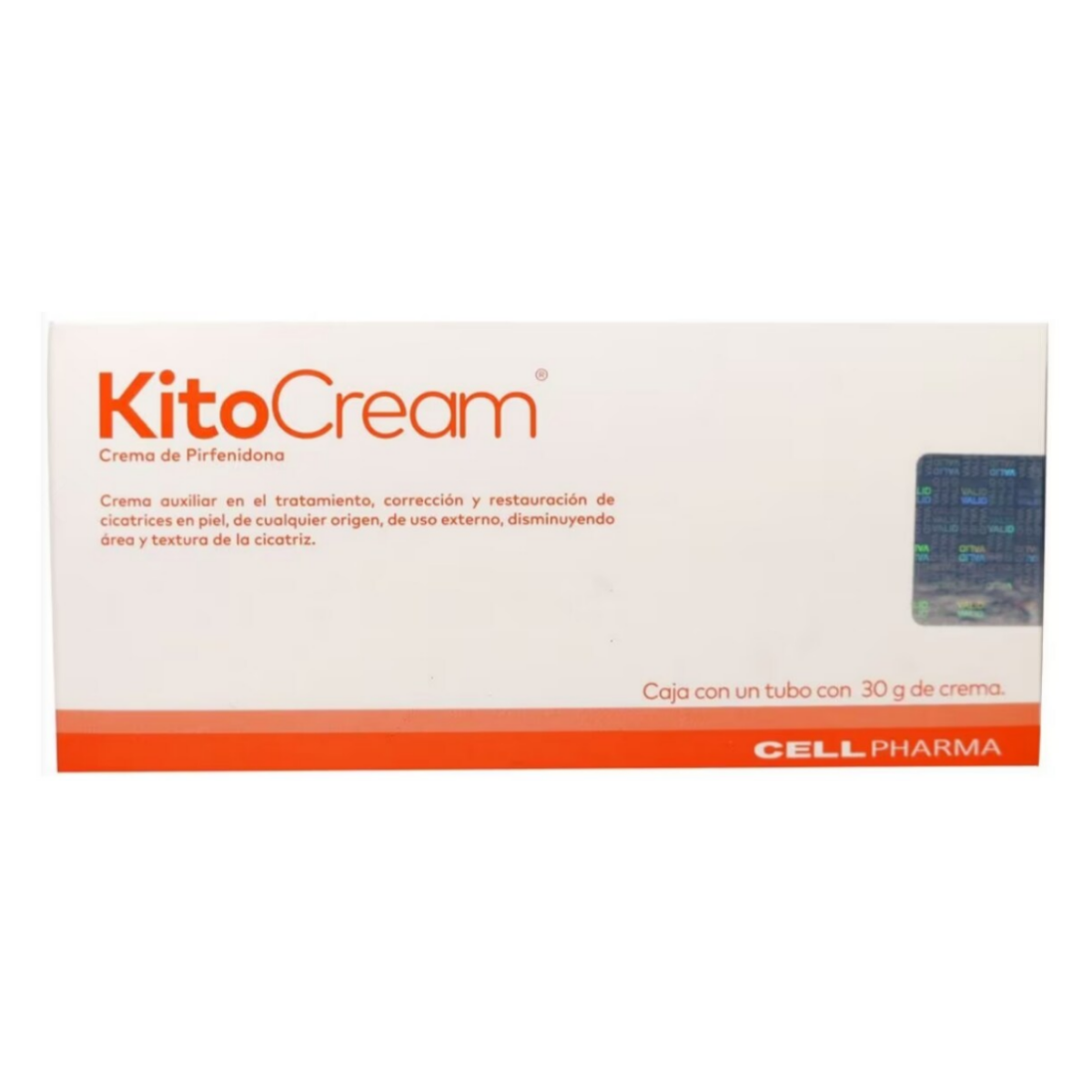Kitocream Restauradora De Cicatrices 30g - Médica Depot