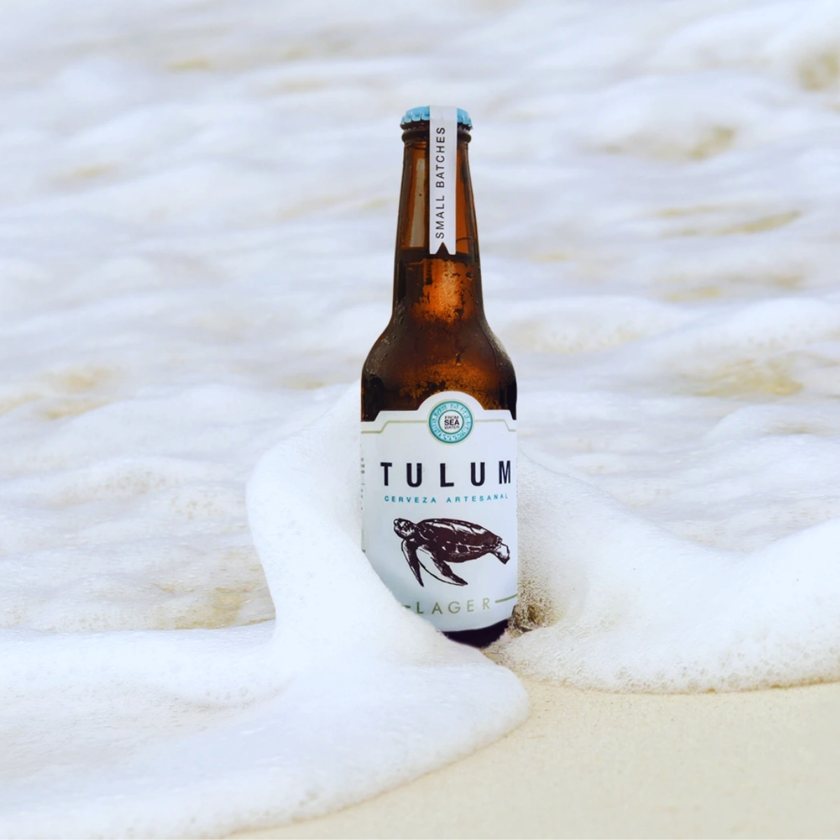 Cerveza Artesanal Lager Tulum 24 Botellas de 355 ml