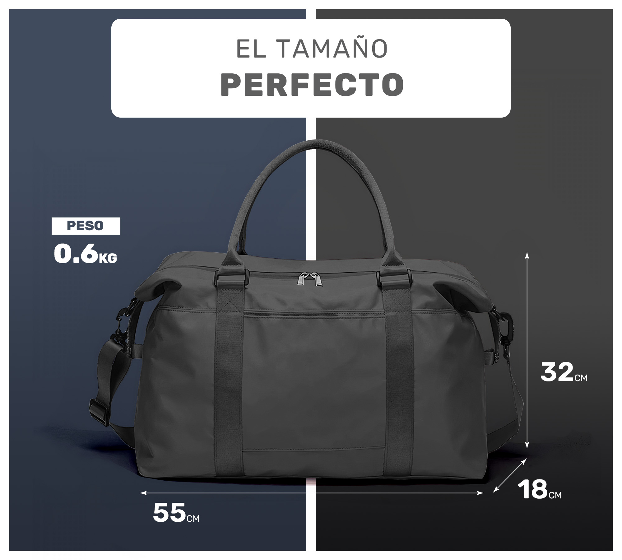 MALETA DEPORTIVA BOLSA GYM VIAJE MOCHILA FITNESS BAG