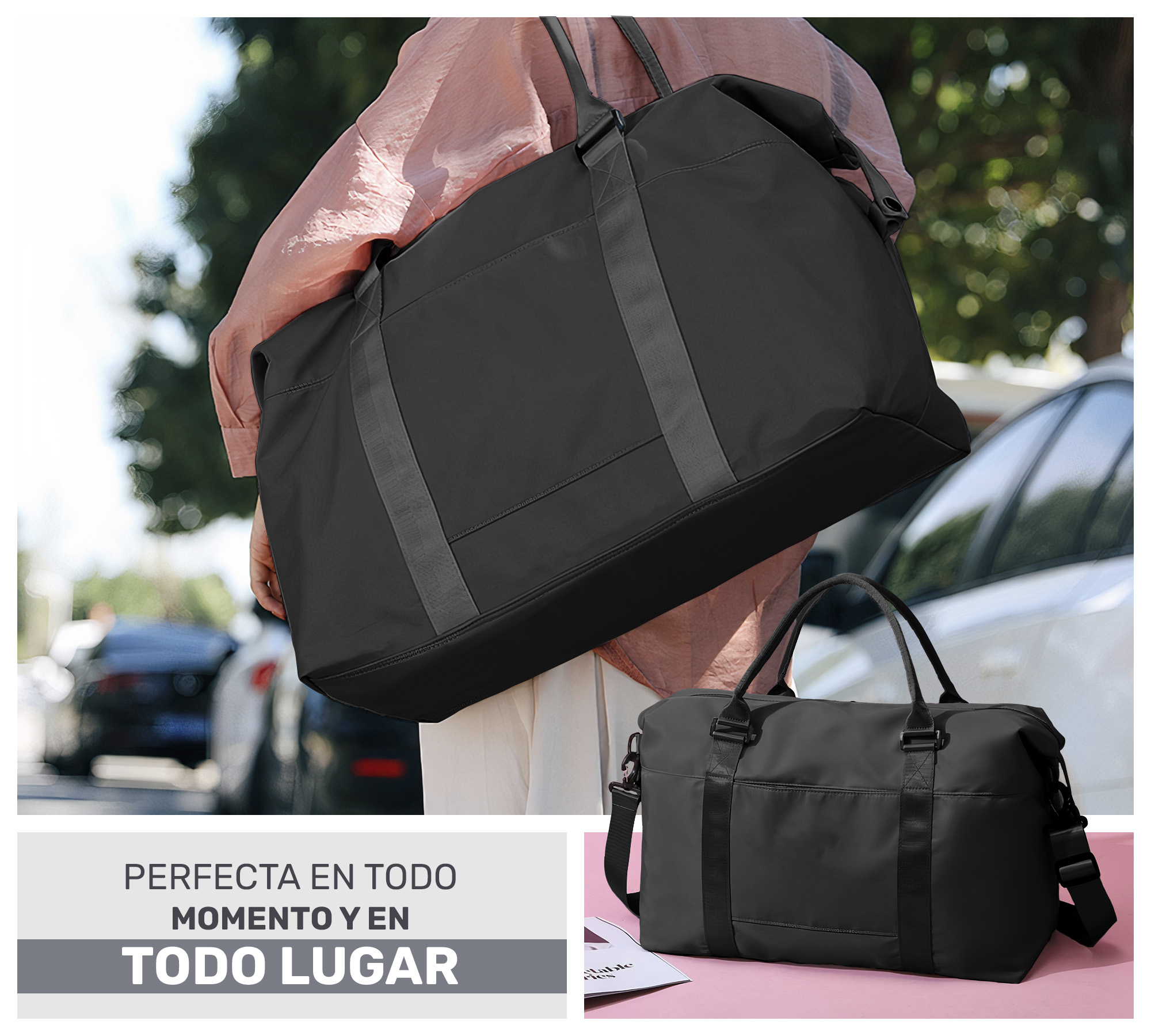 MALETA DEPORTIVA BOLSA GYM VIAJE MOCHILA FITNESS BAG