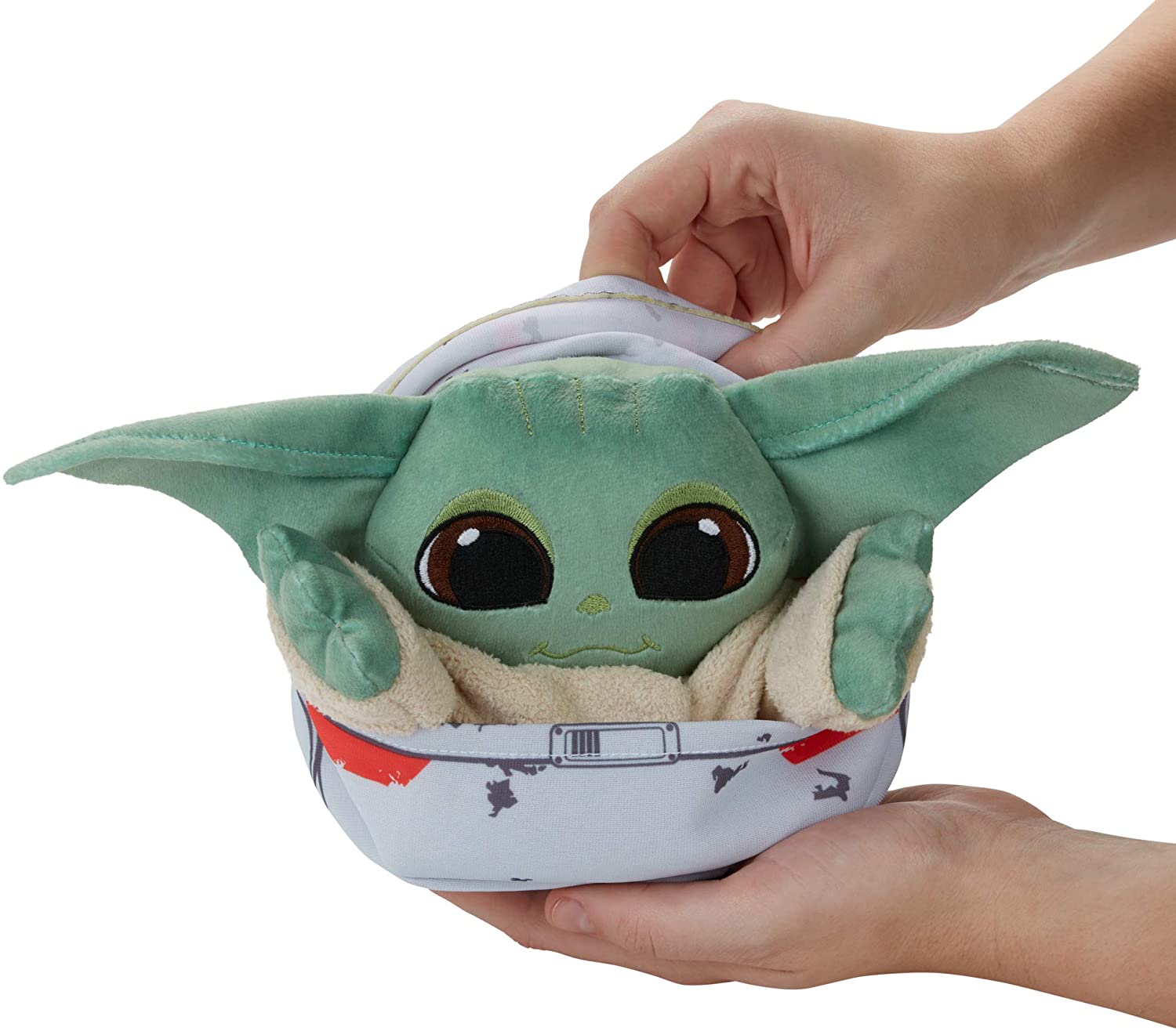Peluche Baby Yoda Niño Grogu Escondite Coche Flotante