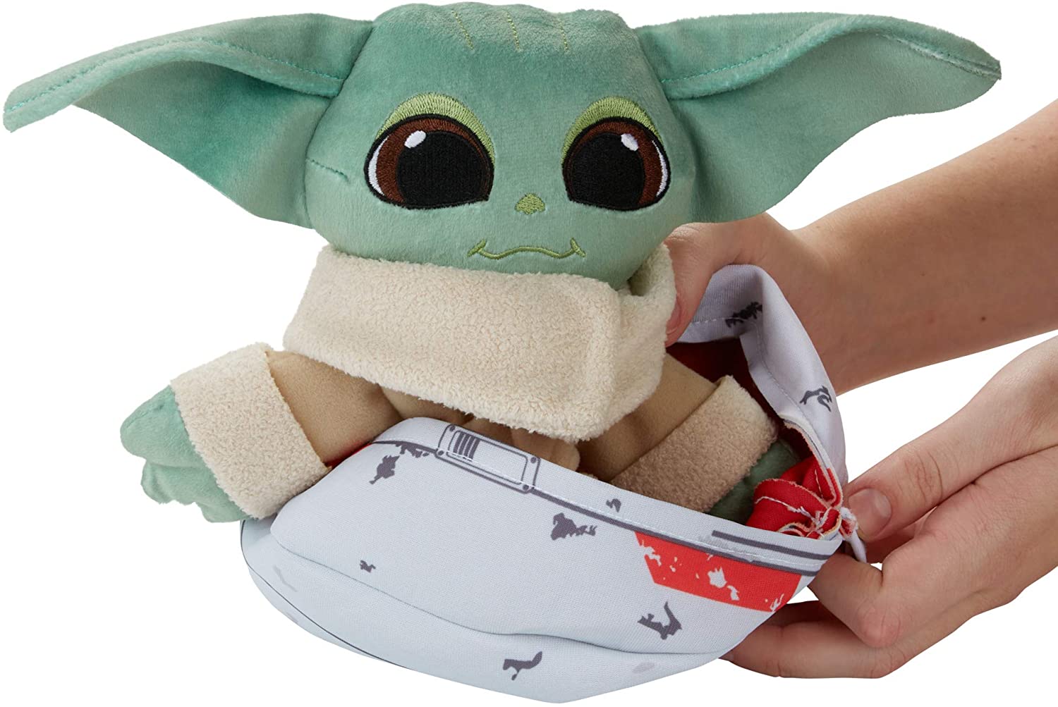 Peluche Baby Yoda Niño Grogu Escondite Coche Flotante