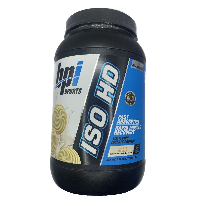 Iso HD BPI 1.83LBS (23 serv) sabor vainillla 