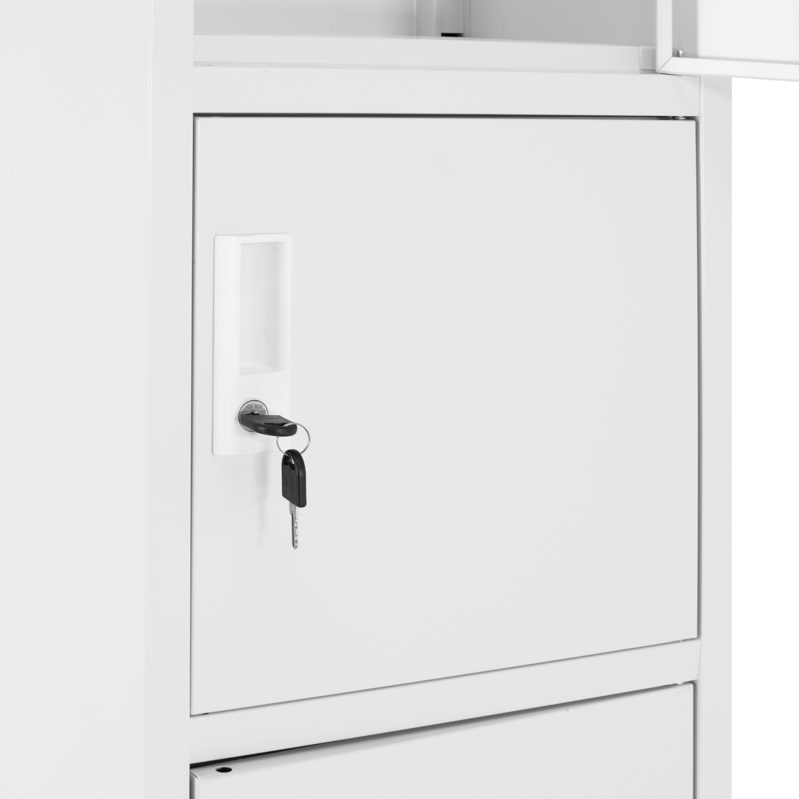 Locker Metálico Guardex  Vertical 180 cm, 5 Gavetas con Cerradura para Oficina Escuela Gimnasio