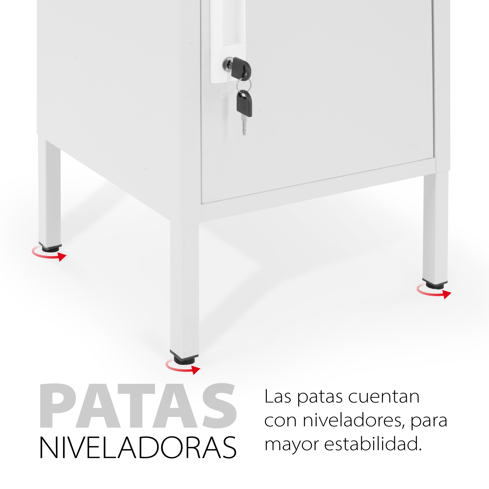 Locker Metálico Guardex  Vertical 180 cm, 5 Gavetas con Cerradura para Oficina Escuela Gimnasio