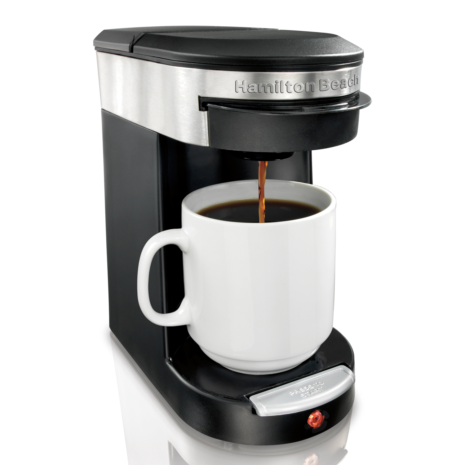 Cafetera Personal Hamilton Beach 49970-mx 1 Taza Filtro Fijo