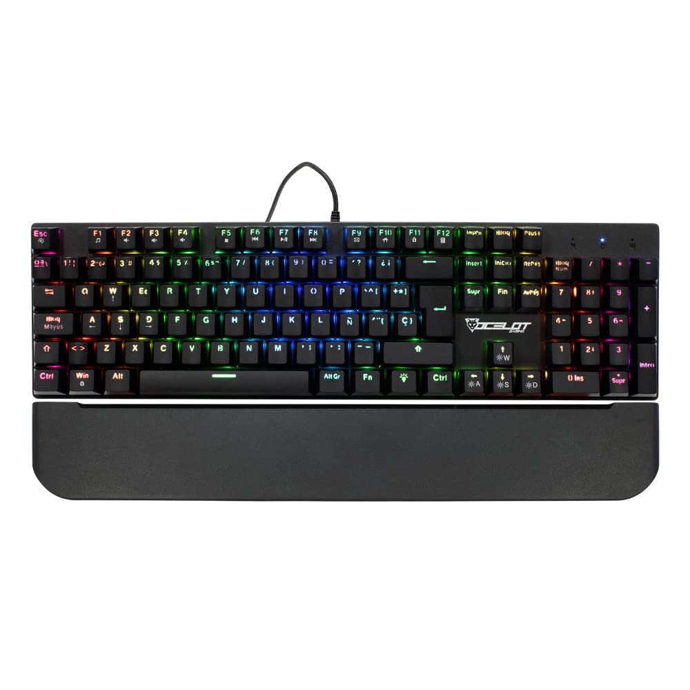 Teclado Gaming Mecanico Ocelot OK-BLACK MECH 2