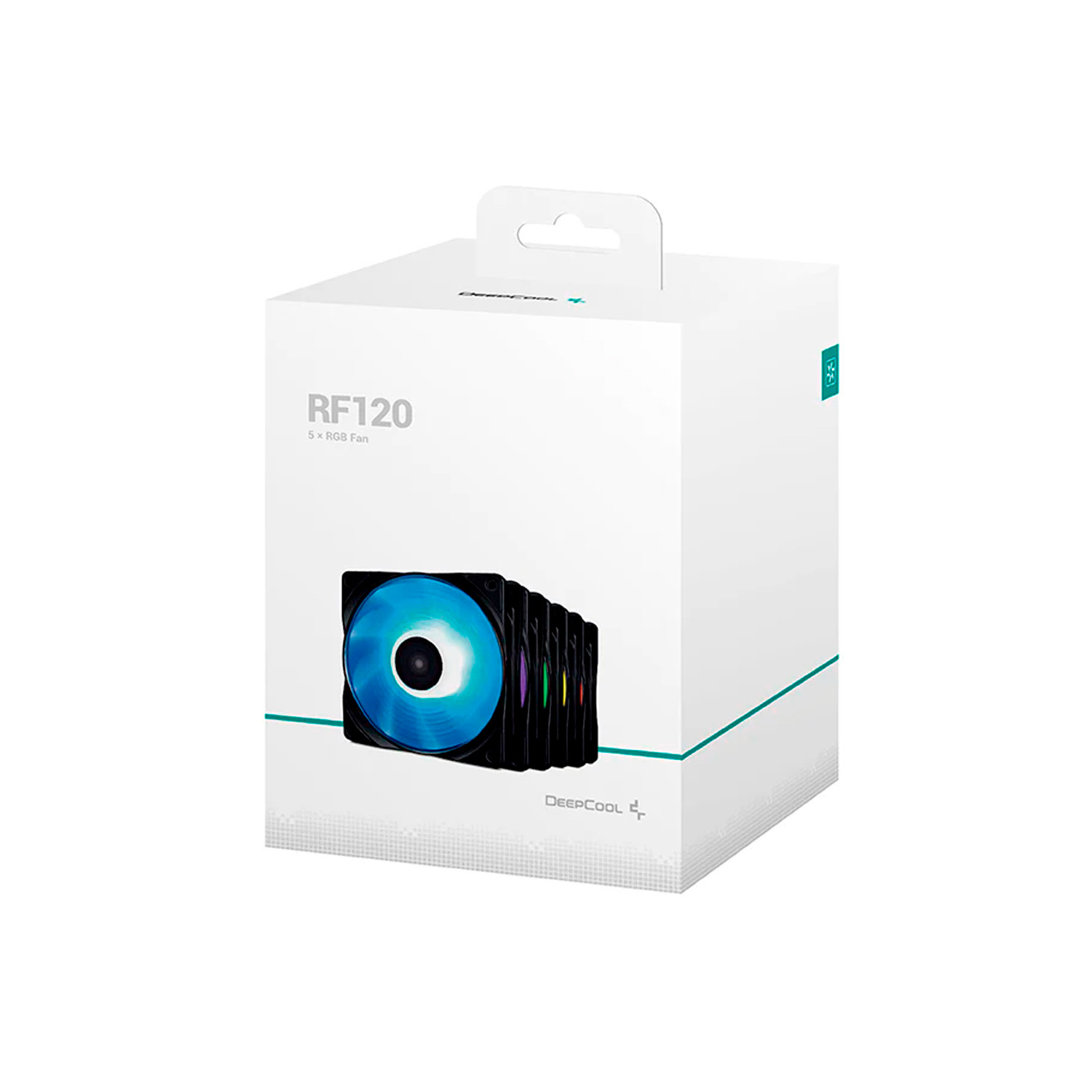 Ventilador Deepcool Rf120 5 Rgb 1200Mm 5Pzck Dp-Frgb-Rf120-5C-M 