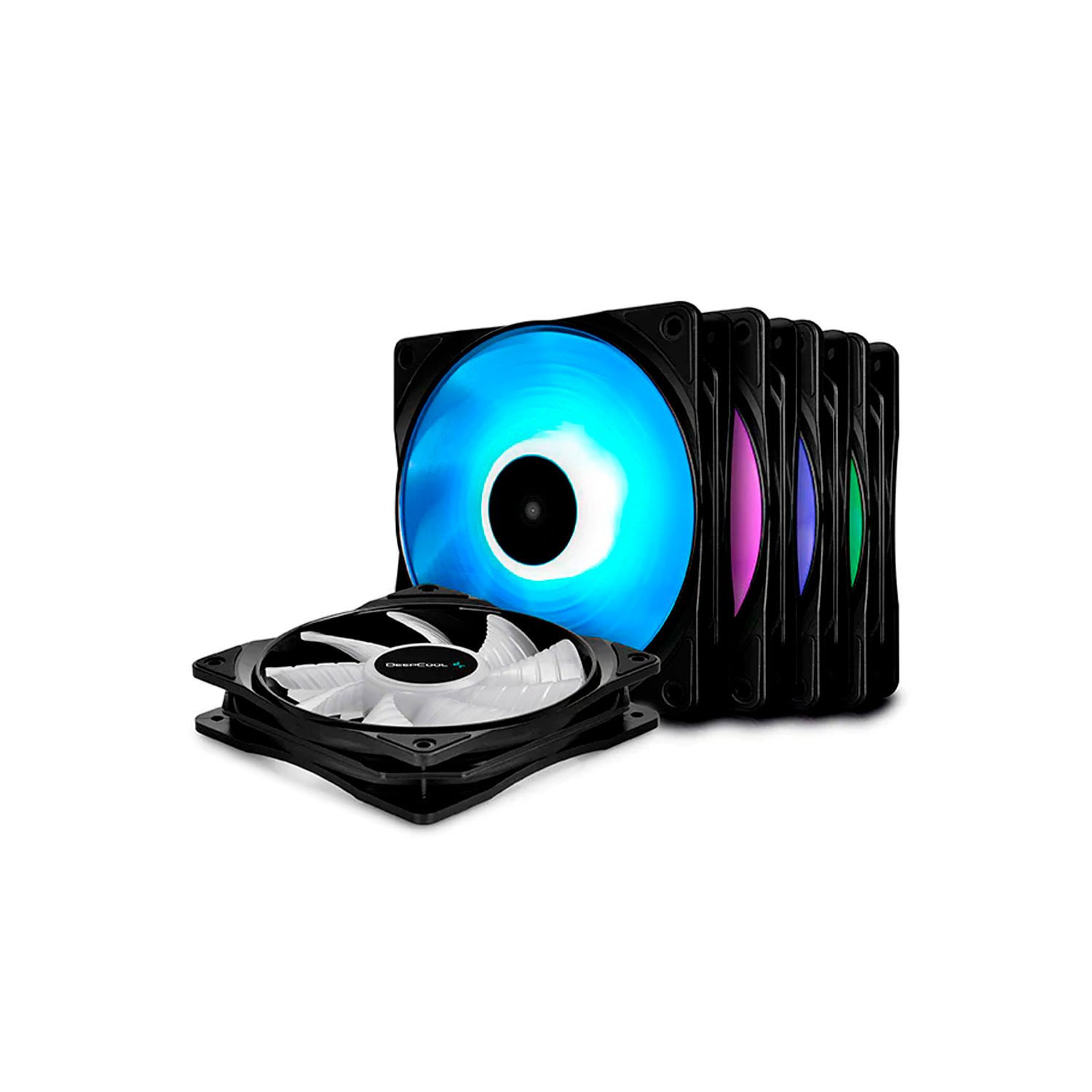 Ventilador Deepcool Rf120 5 Rgb 1200Mm 5Pzck Dp-Frgb-Rf120-5C-M 