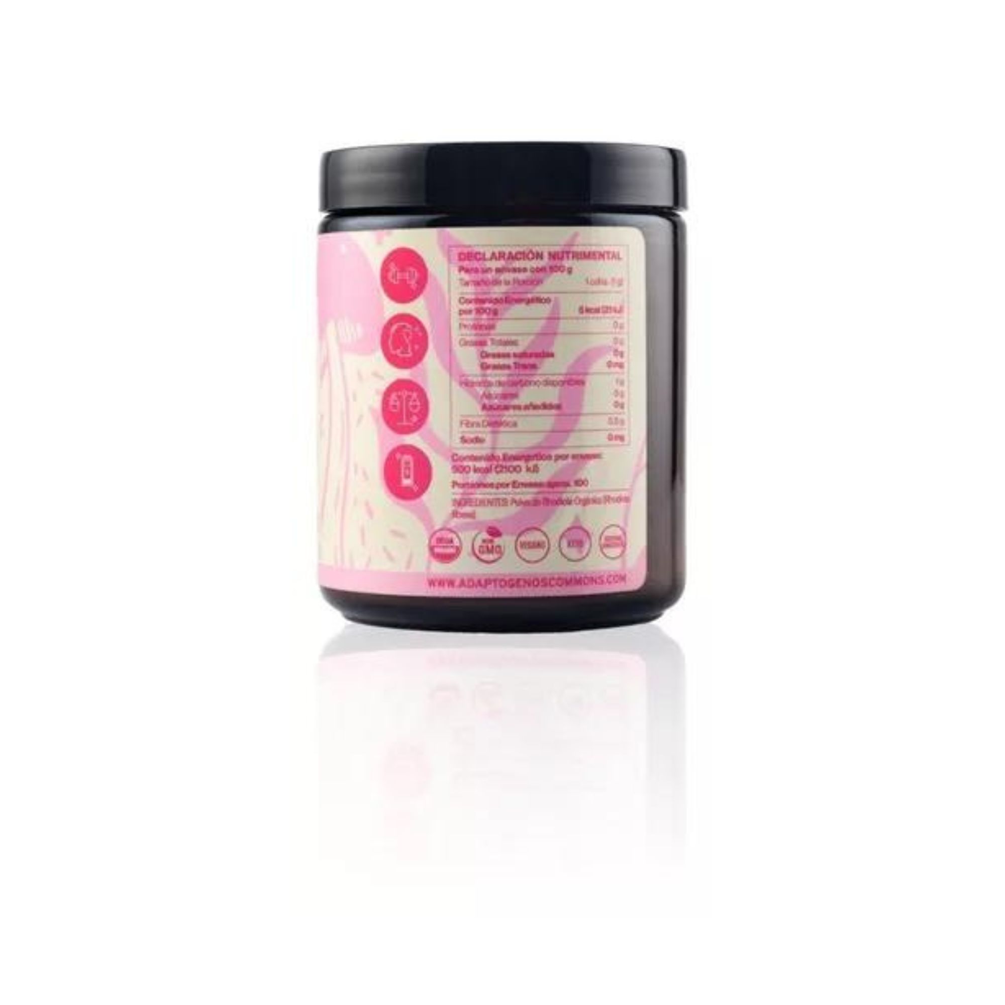 Rhodiola Rosea Adaptógeno 100g Commons Polvo 100% Orgánico