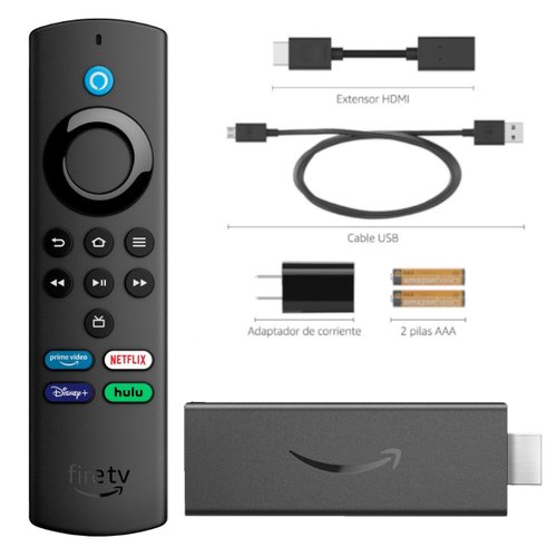 Fire TV Stick Lite Full HD 8 GB Control De Voz 2nd Gen. 2022