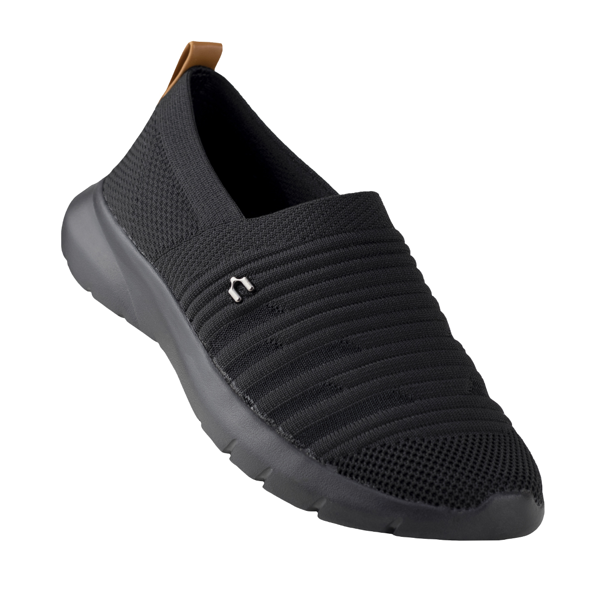 Tenis Negro Mujer Charly 1059282 Negro Meera Tejido Clasicos