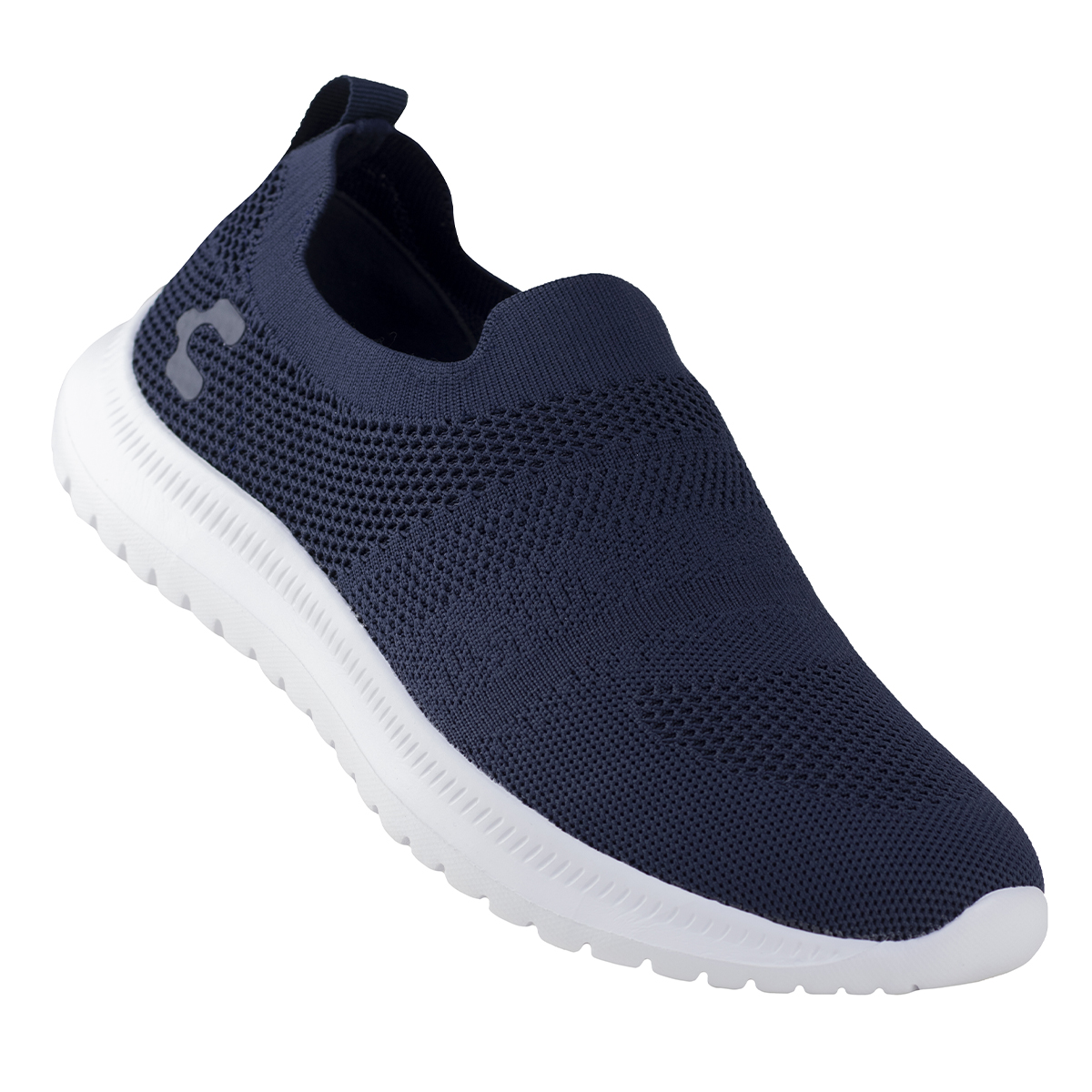Tenis De Calcetin Charly Relax Hombre 1086364 Marino Blanco
