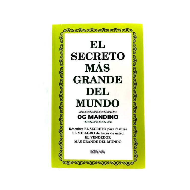 Libro El secreto mas grande del mundo (Og Mandino)