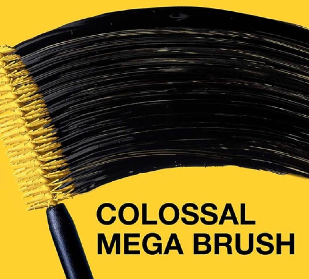 Máscara De Pestañas Maybelline The Colossal,con Colageno 9x .