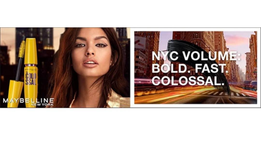 Máscara De Pestañas Maybelline The Colossal,con Colageno 9x .