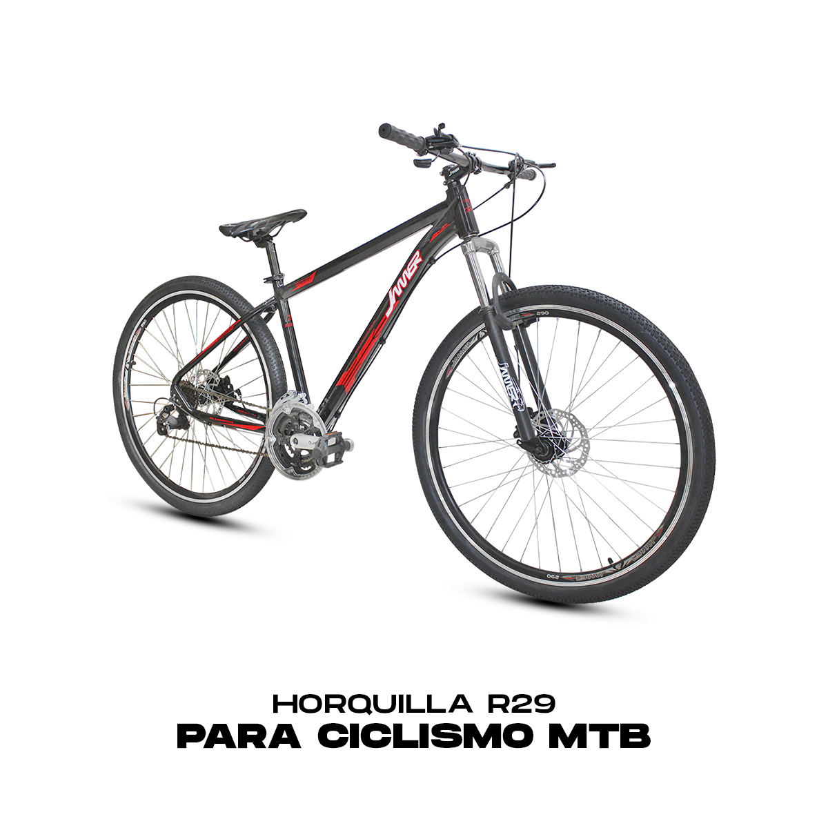 Tijera Bicicleta Horquilla Rodado 29 Suspensión 28.6 Over