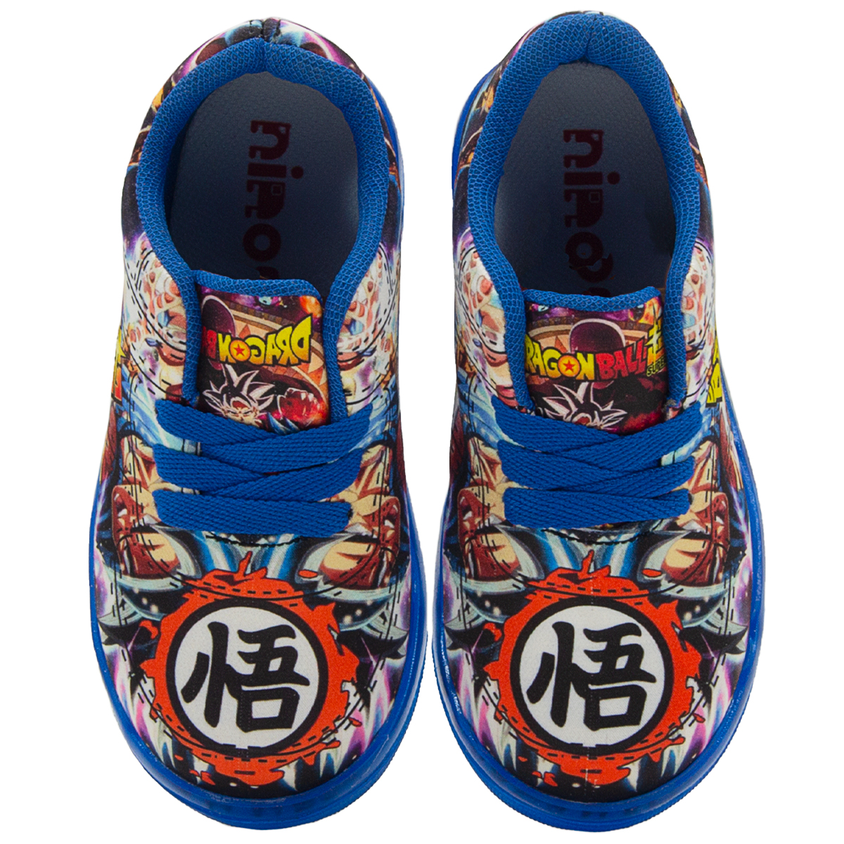 Tenis Luces Led Para Niño Goku Dragon Ball Super Majin Boo