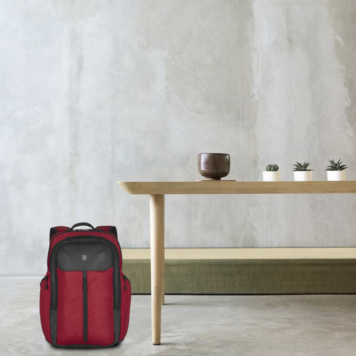 Mochila para Laptop Vertical-Zip, Altmont Original, Alta Calidad, Roja Victorinox