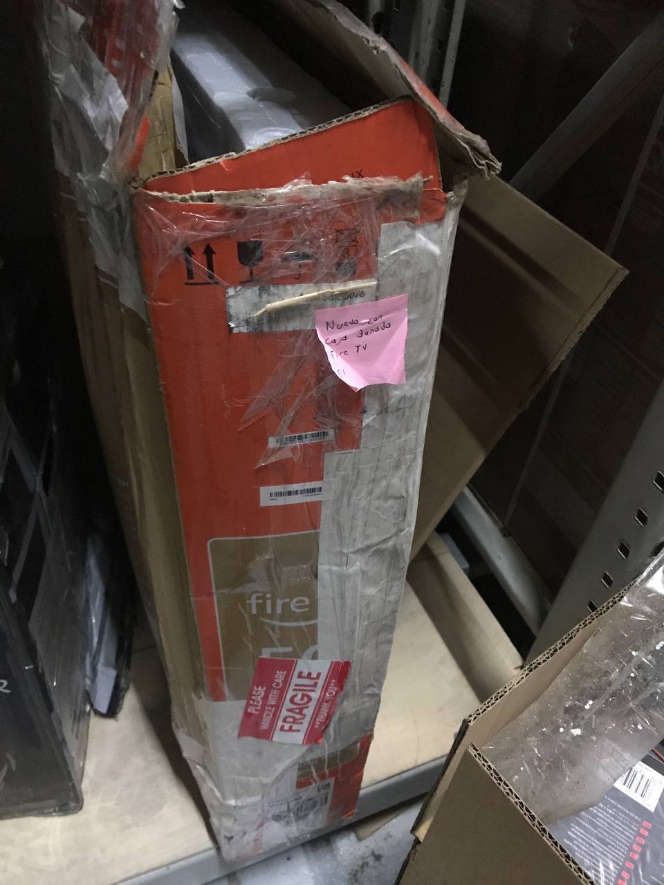 Pantalla Fire TV 55 pulgadas  4K 4-series Negro reacondicionado grado A