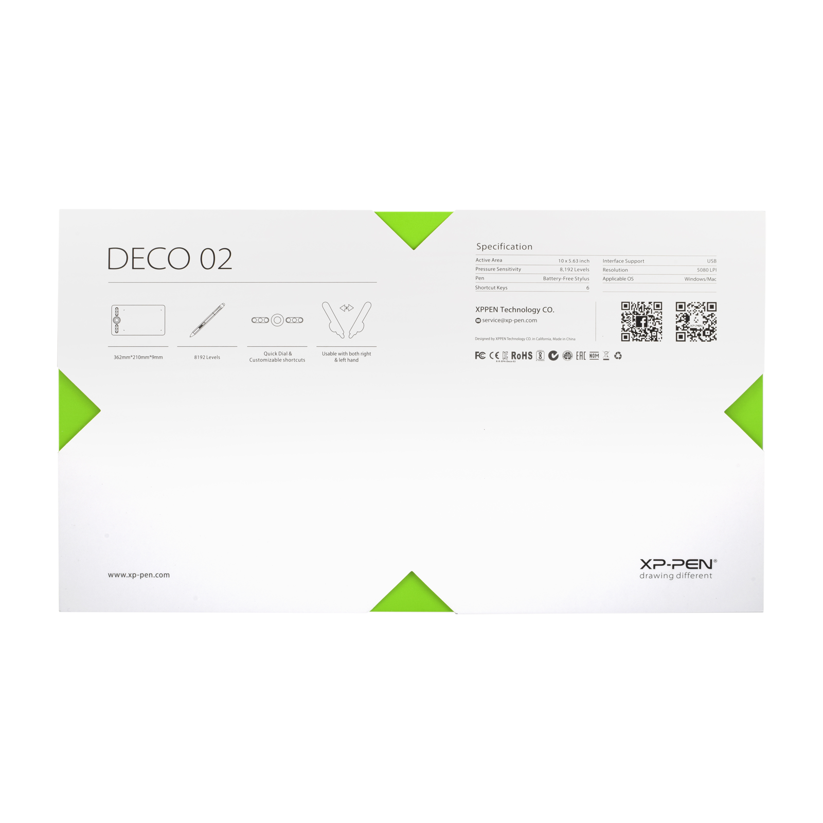 TABLETA XP-PEN DRAWING DECO 02