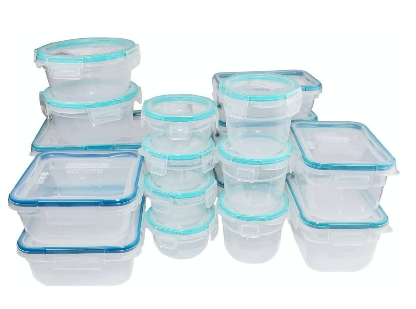 Juego De Recipientes Snapware 38 piezas Plastico Hermeticos