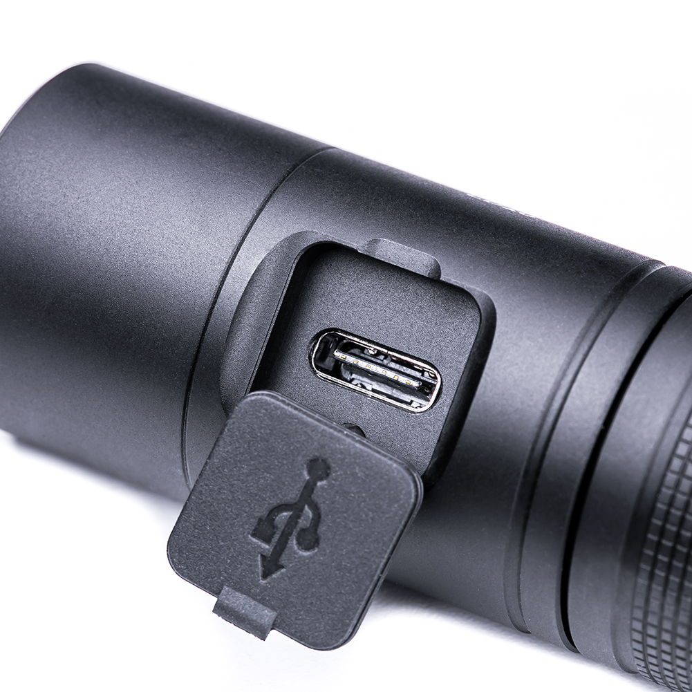 Linterna Táctica Nextorch De Luz Led Con Cable Usb