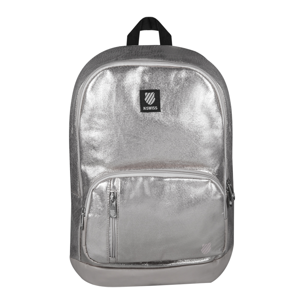 Mochila Kswiss Escolar Backpack Beverly Plata