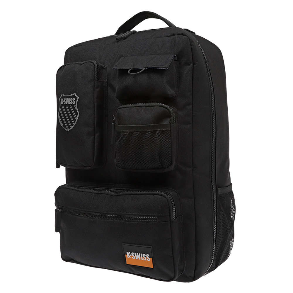 Mochila Kswiss Escolar Backpack River Negro