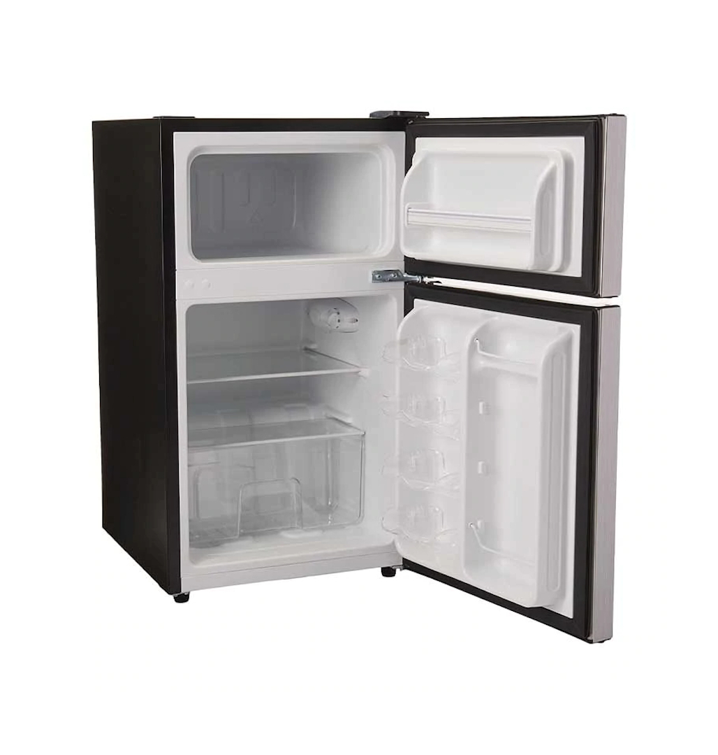 Frigobar Hisense Rt33d6a Stainless Con Freezer 3.3 Ft³ 115v