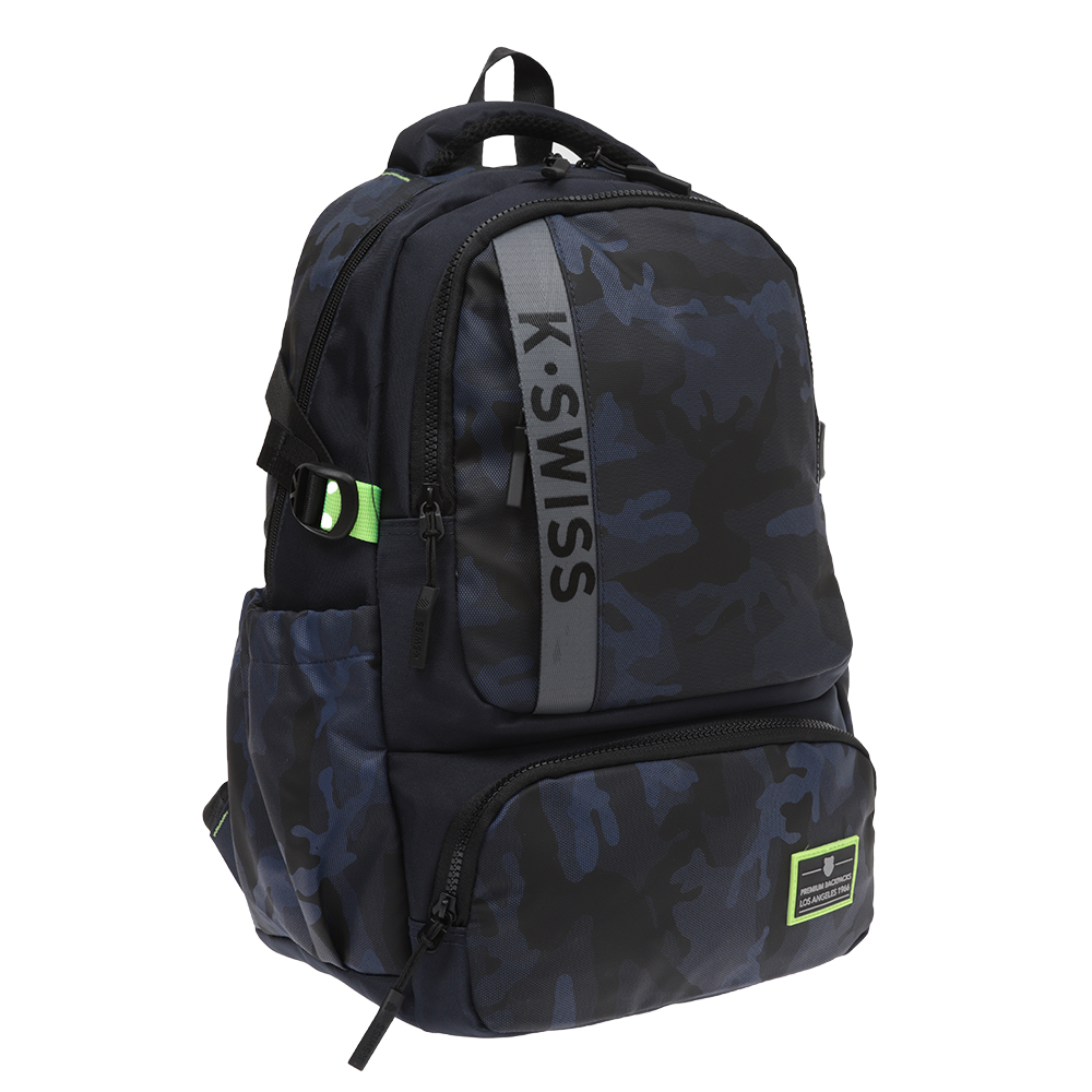 Mochila Kswiss Escolar Backpack Drew Azul