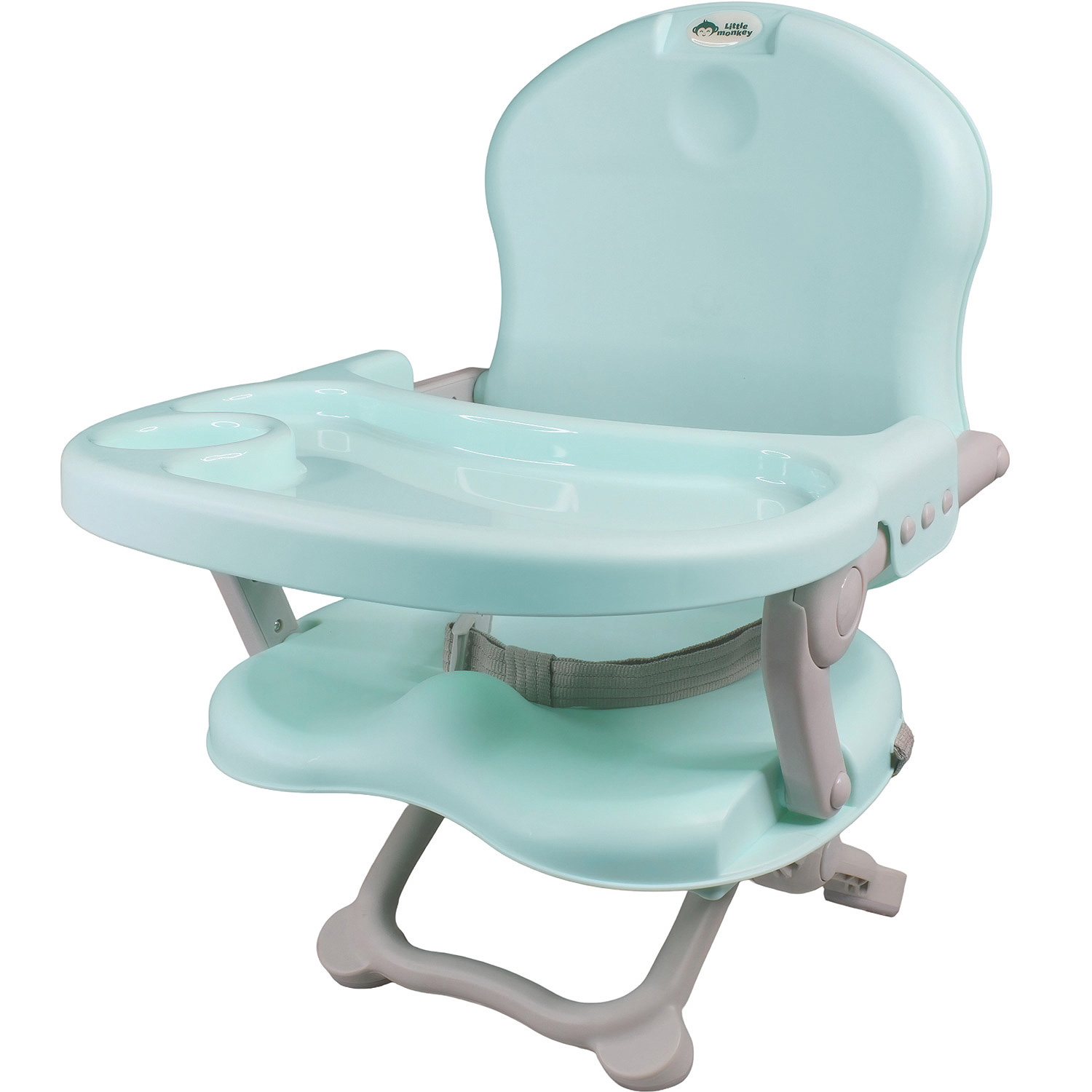 Silla Periquera Bebe Portatil Plegable Asiento Con Charola Menta