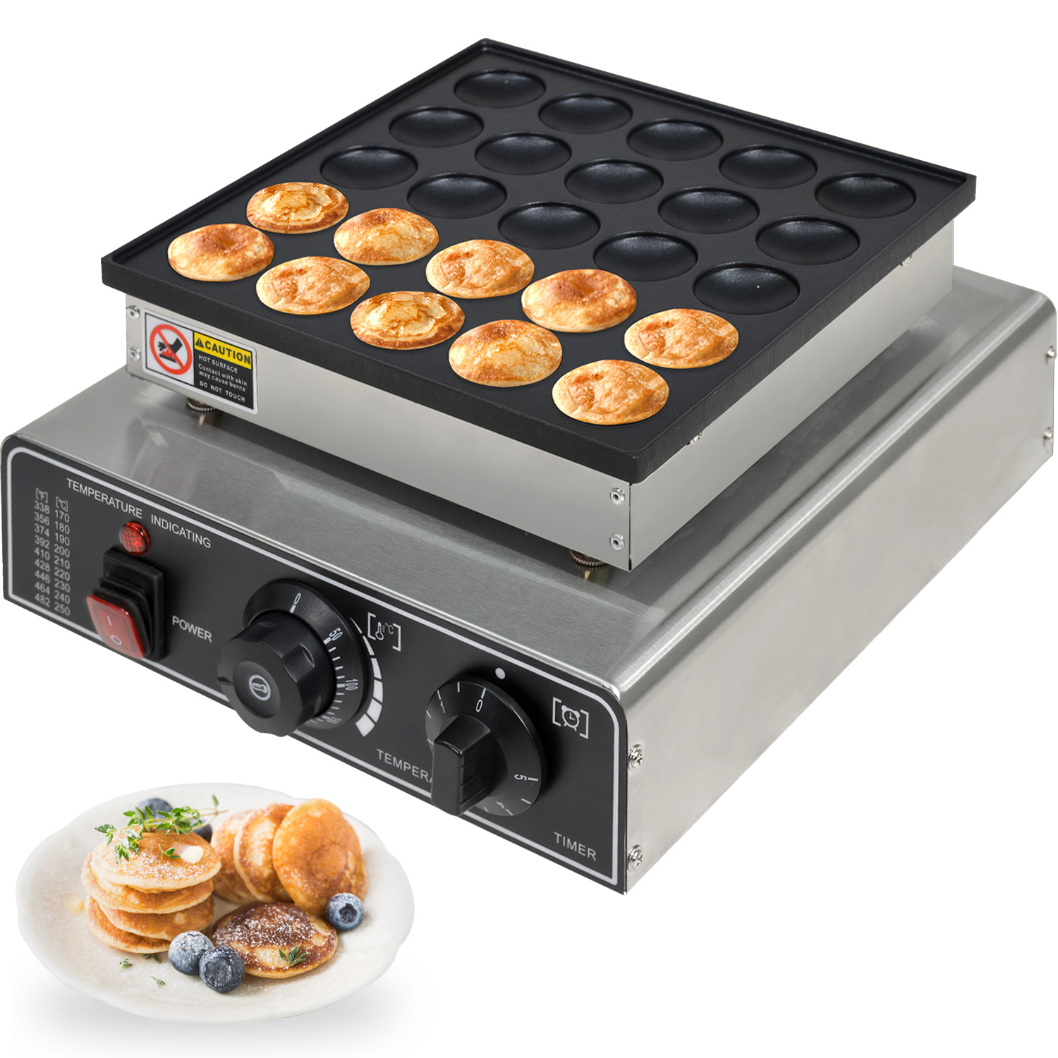 Maquina para hacer mini hotcakes 