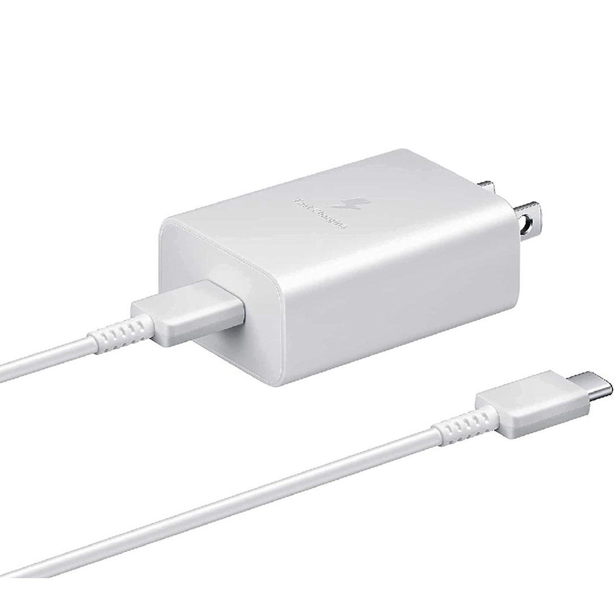 Cargador Samsung 15W Pd Para Galaxy A51 A60 A21 A21s Blanco