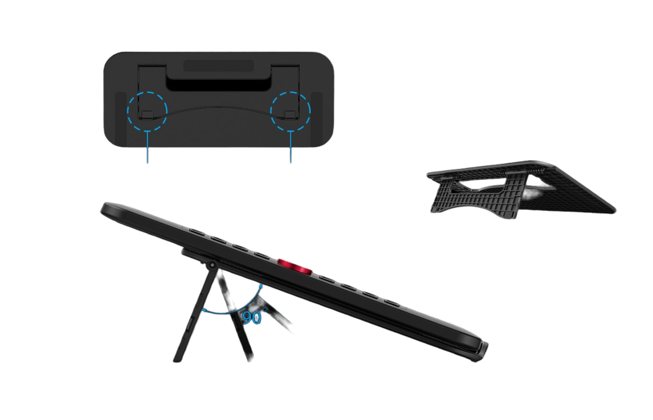 Soporte Para Tabletas Graficas Hasta 13 Pulgadas Xp-pen Ac42 color Negro
