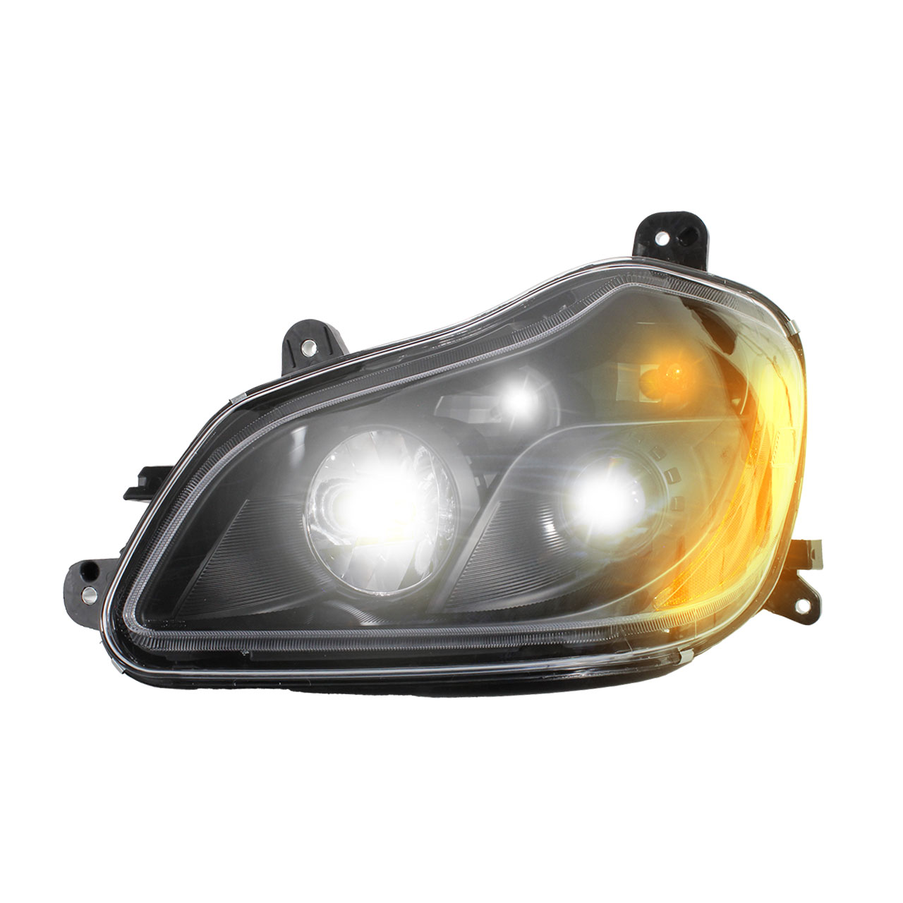 Faro Unidad Principal Kw Kenworth T680 2014-2017 Negro