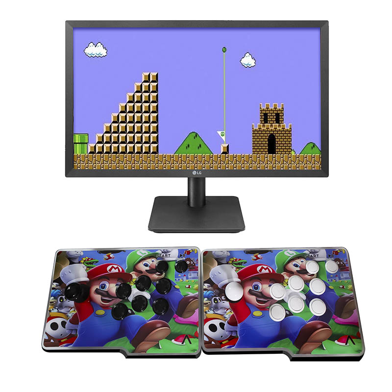 Consola Tablero AION Doble MB ALL Stars S2+Monitor LG 22MP410-B 21.5"