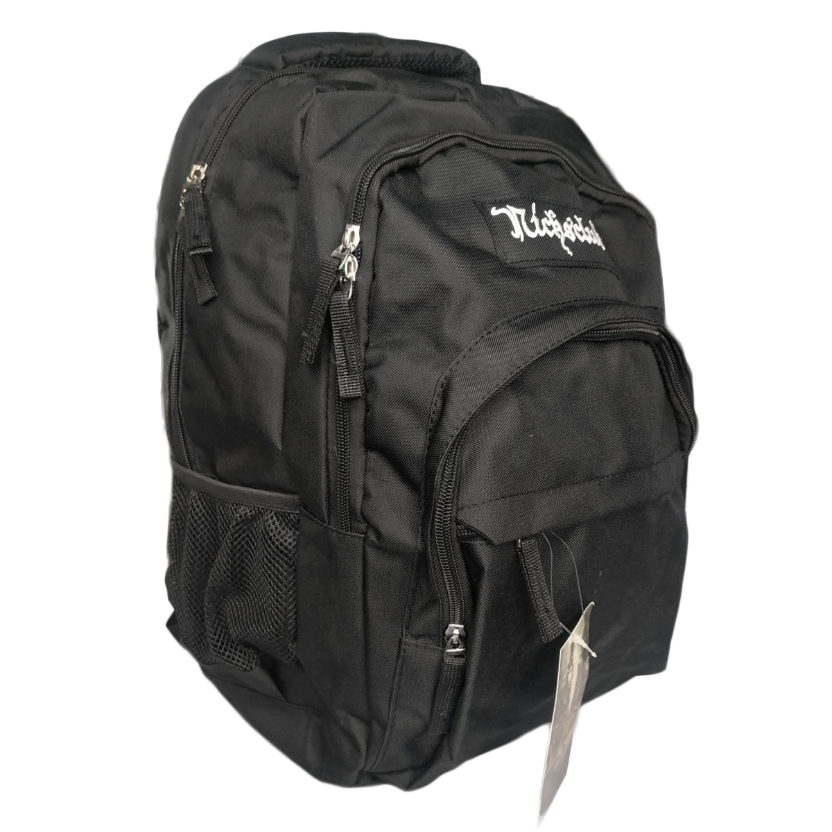 Mochila De Trabajo, Escuela, Viaje Grande Jumbo Resistente Rock Negra