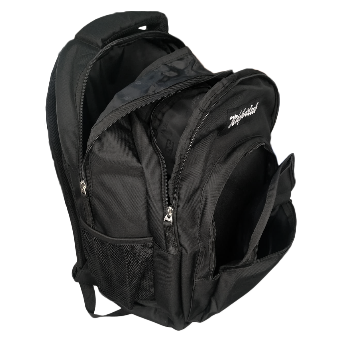 Mochila De Trabajo, Escuela, Viaje Grande Jumbo Resistente Rock Negra