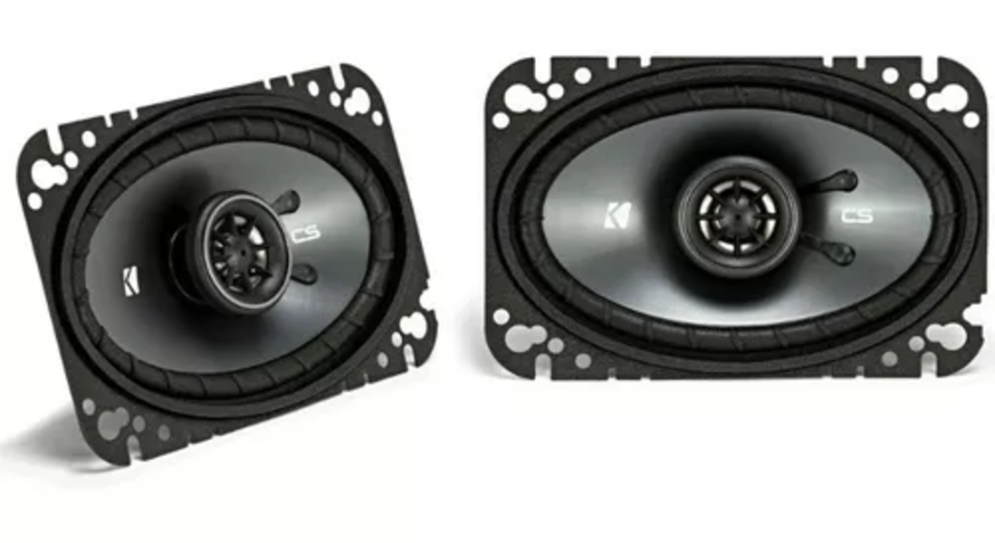Bocinas Coaxiales Kicker Csc46 150 Watts 4x6 Pulgadas 