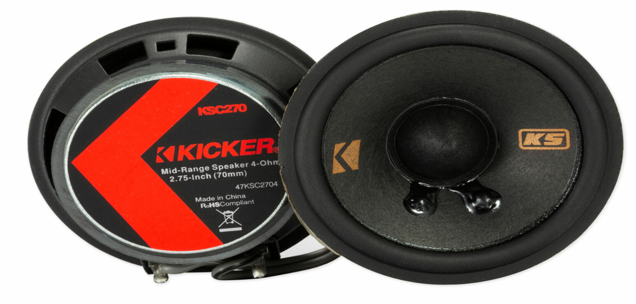 Set Bocinas Kicker Ksc270 2 3/4 PuLG 150w Max / 50w Rms