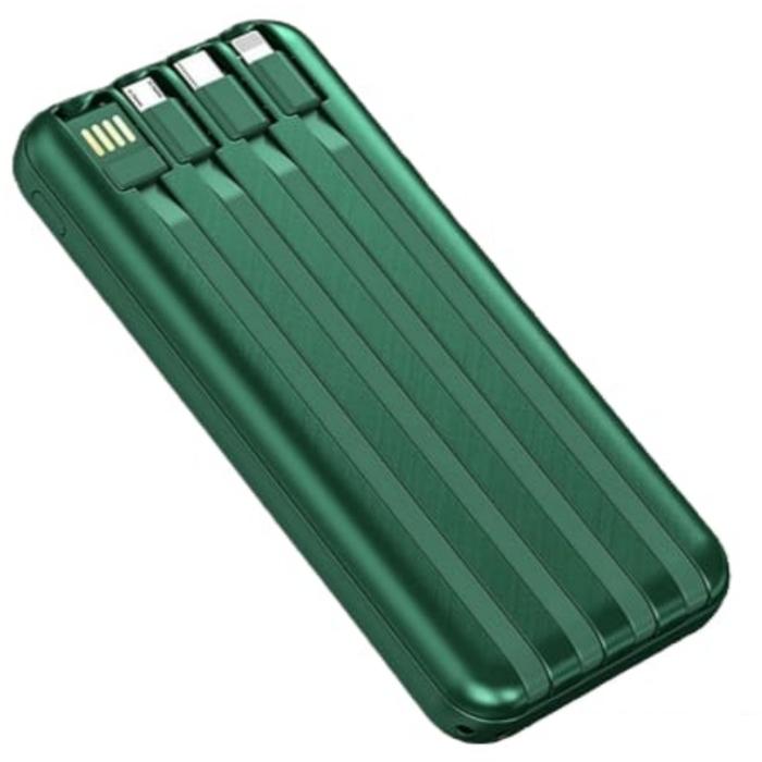Batería Portátil Qi Para Samsung MXQMB-001-7 30000Mah Verde Salida Qi Inalámbrica, 1xUSB 2,1 Entrada USB Tipo C Cable USB No incluido,, Qi MultiBank