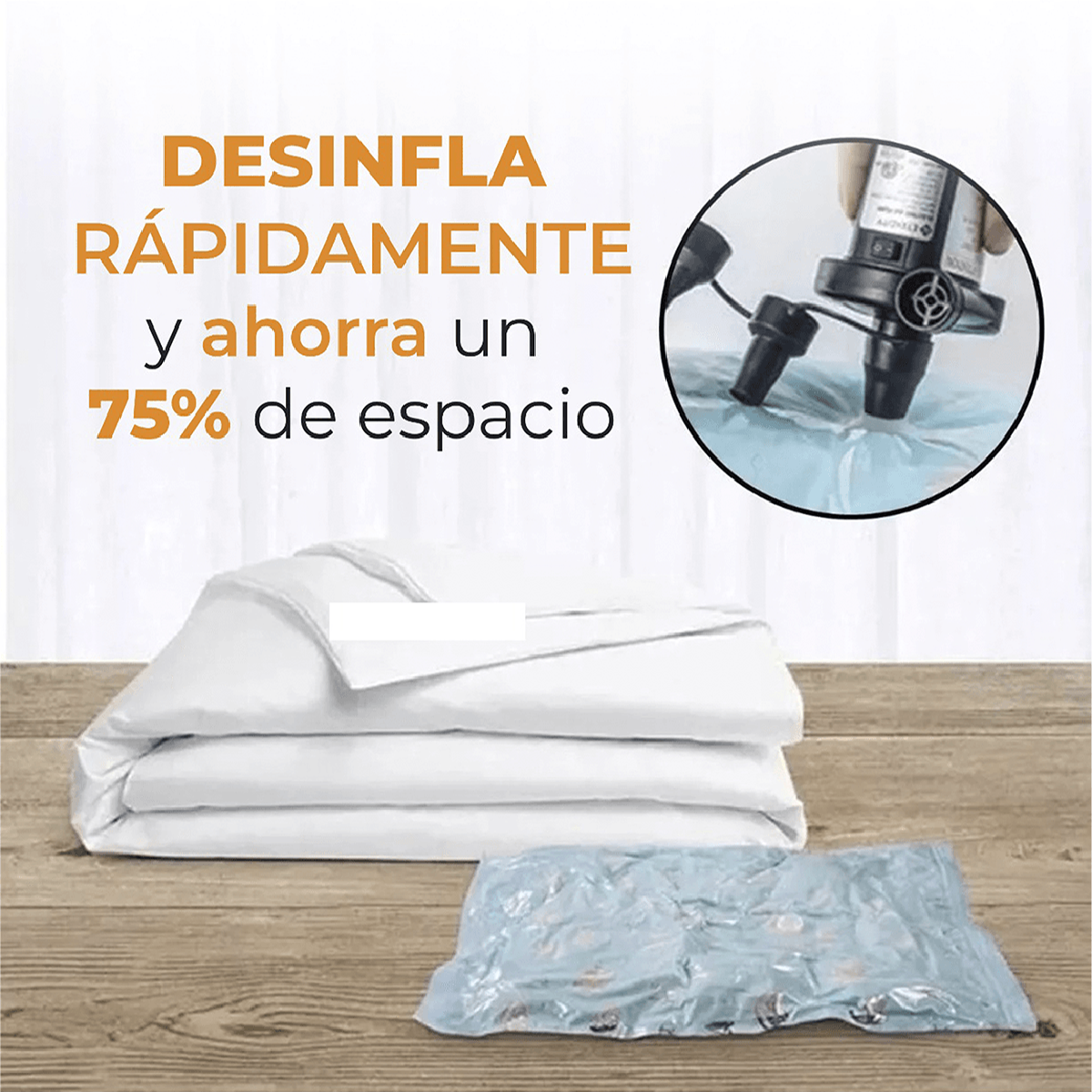 Bomba de Aire eléctrica Archy 2 en 1 Inflar Desinflar Hogar Enchufe y Cargador de Auto 3 tamaños de Boquilla Bombeo rápido Inflador Sofá Inflable alberca Inflable Juguetes Inflables