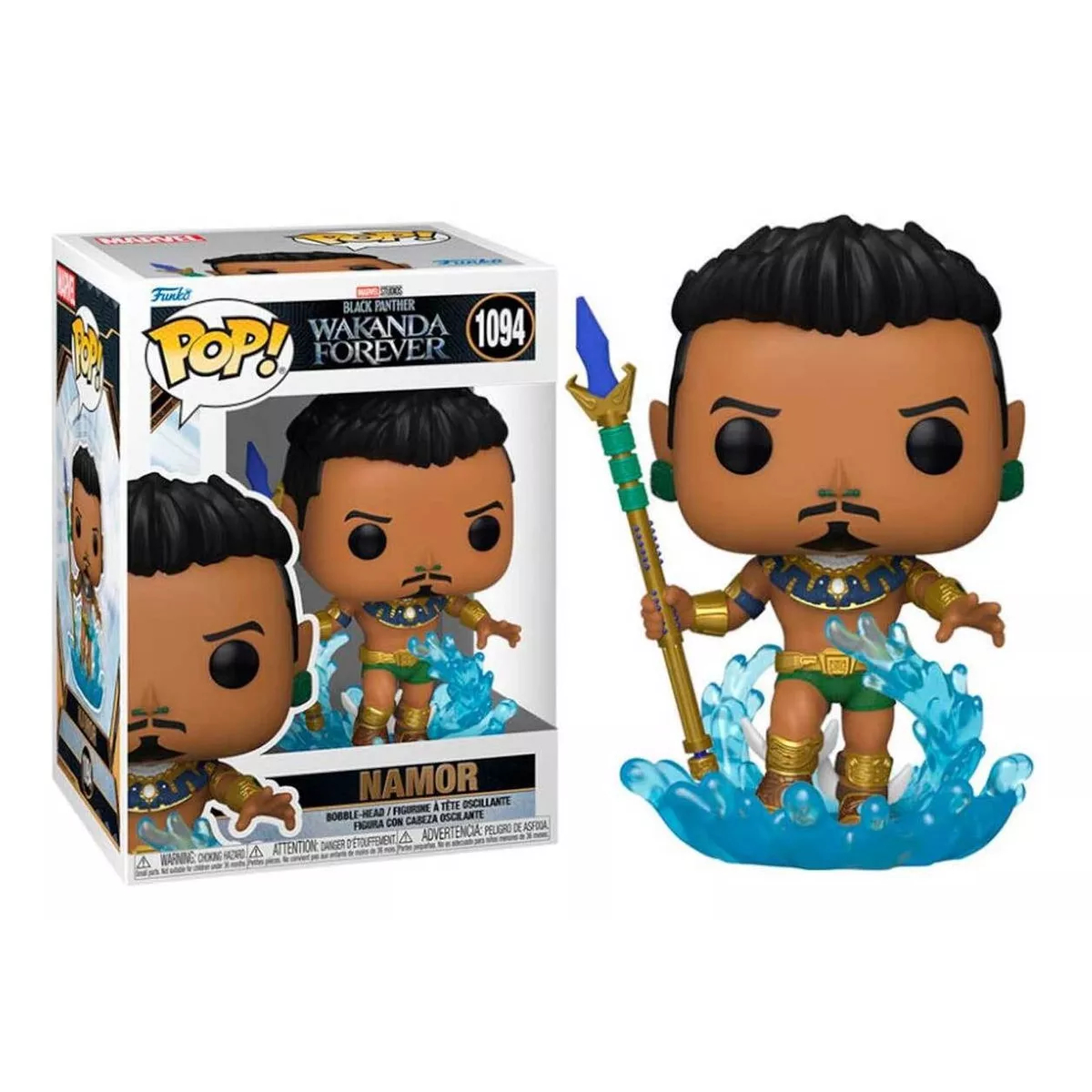 Funko Pop de Namor Marvel: Black Panther Wakanda #1094   