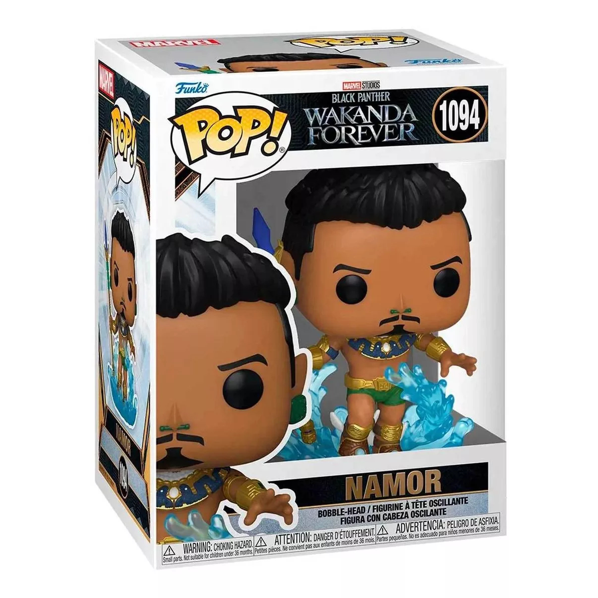 Funko Pop de Namor Marvel: Black Panther Wakanda #1094   