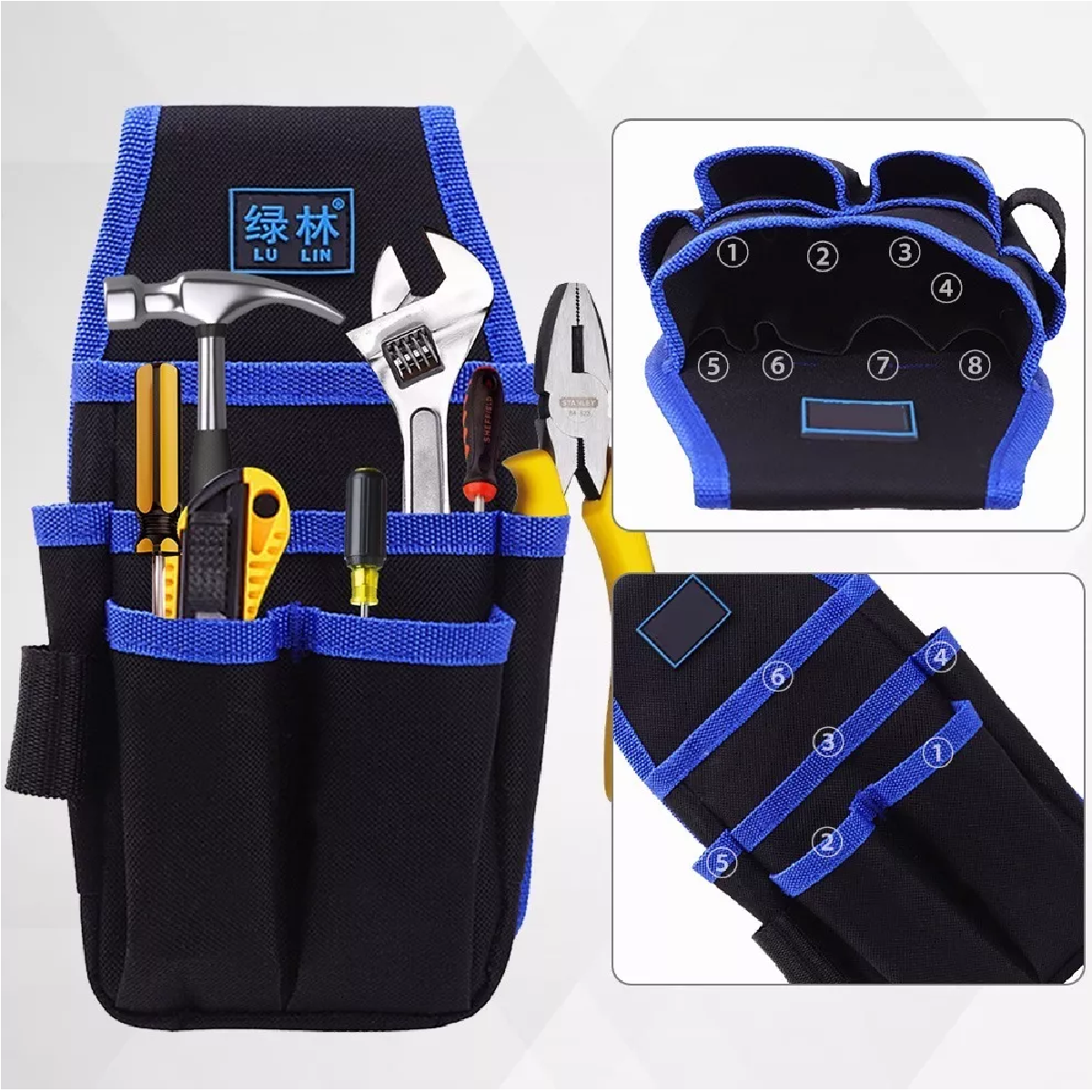 Bolsa Porta Herramientas Profesional Para Electricistas