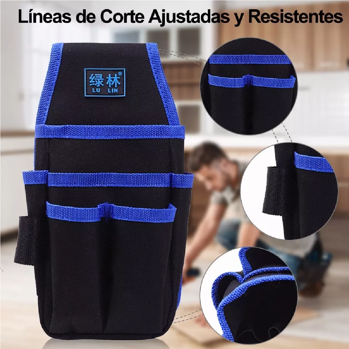 Bolsa Porta Herramientas Profesional Para Electricistas