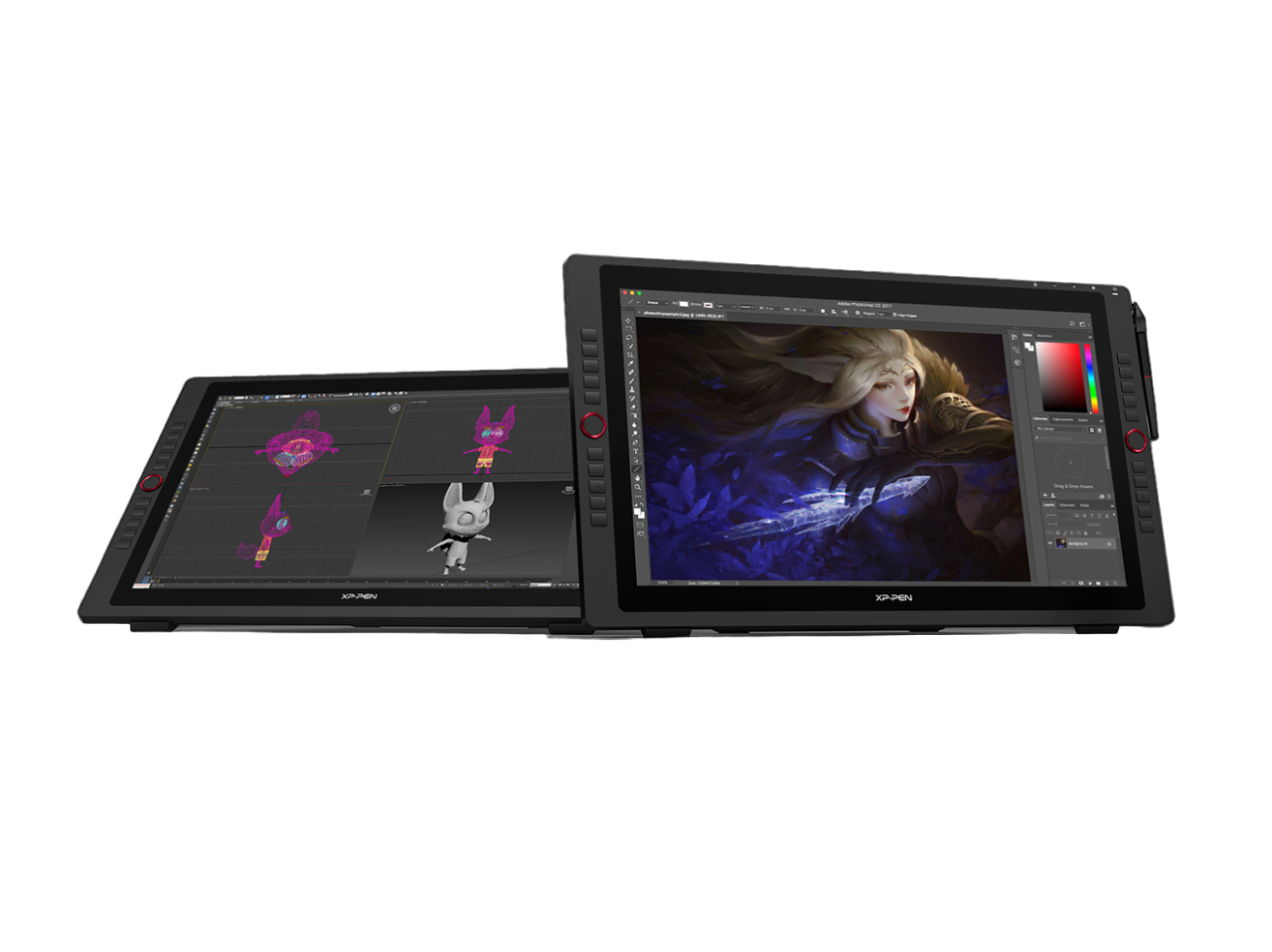 Tableta Grafica Con Pantalla Xp-pen Artist 24 Pro Color Negro 24 pulgadas